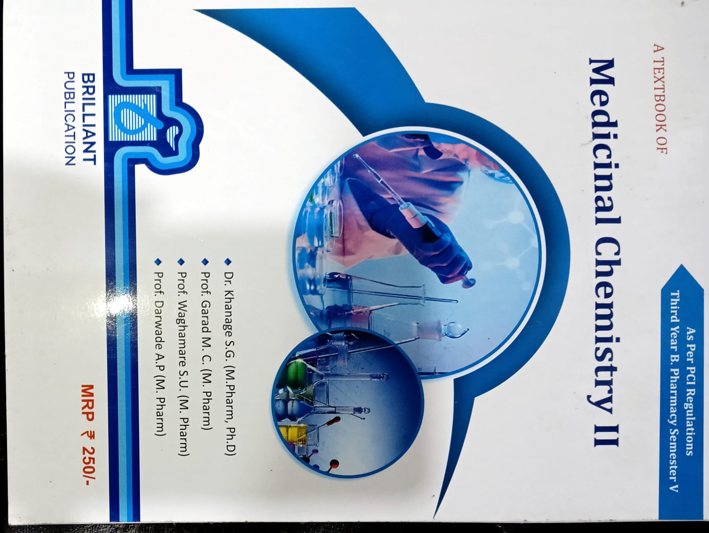 A Textbook of Medicinal Chemistry-II